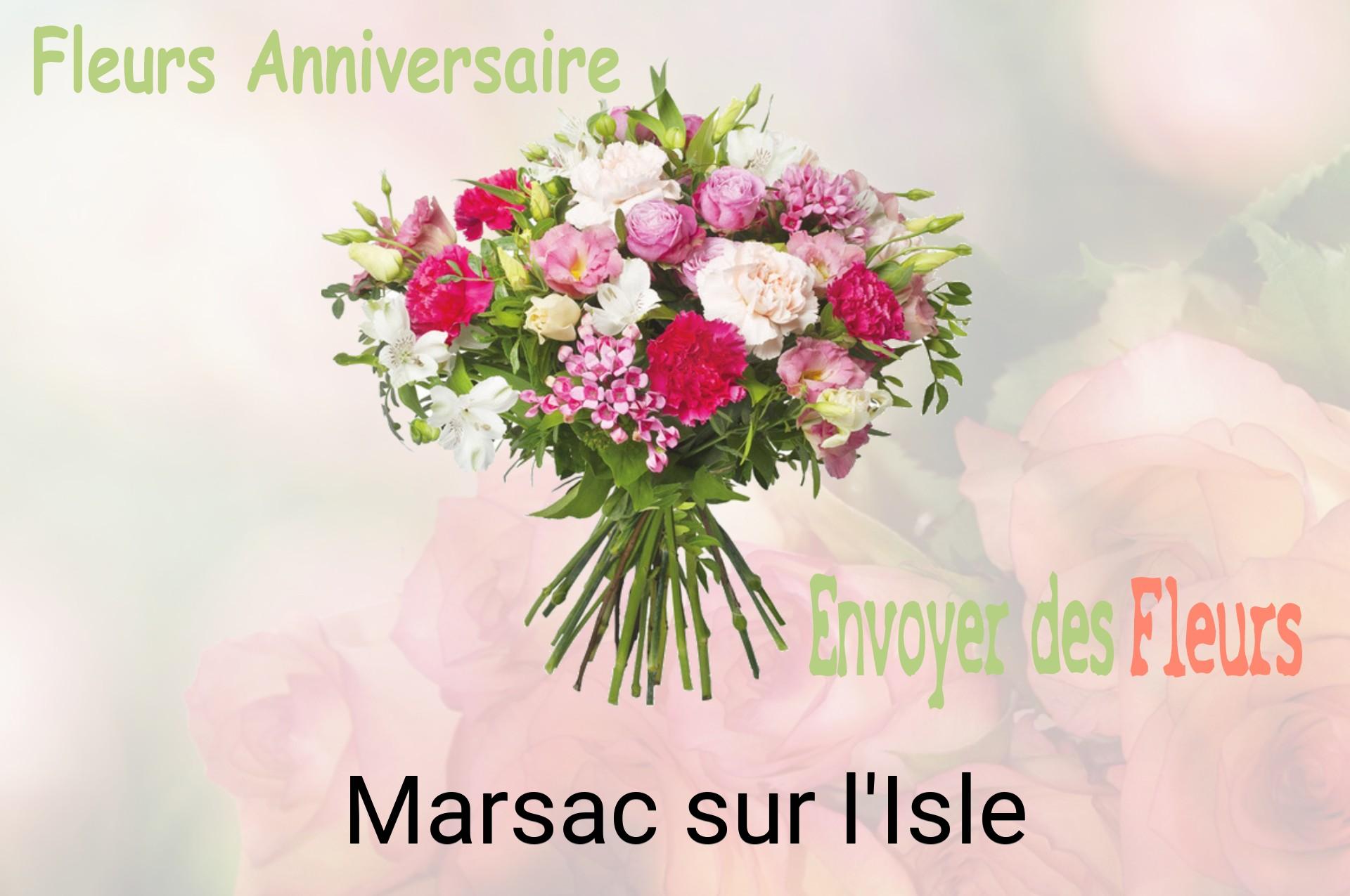 Bouquet de fleurs d’anniversaire livré à Marsac-sur-l'Isle