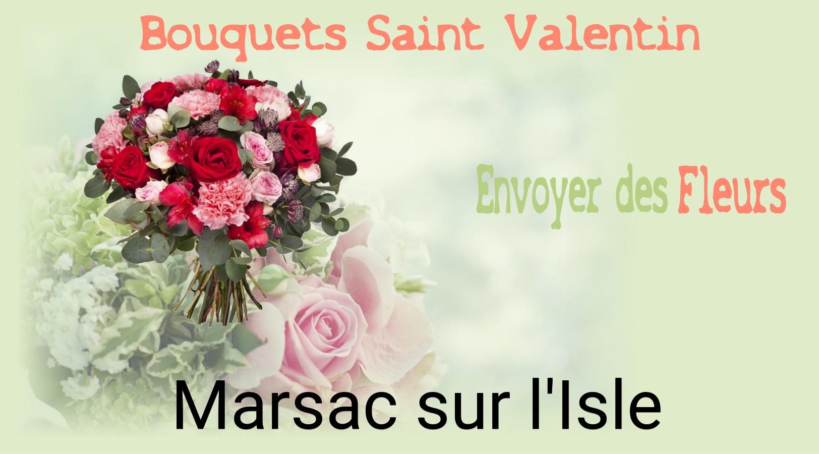 Roses de Saint-Valentin livrées à Marsac-sur-l'Isle